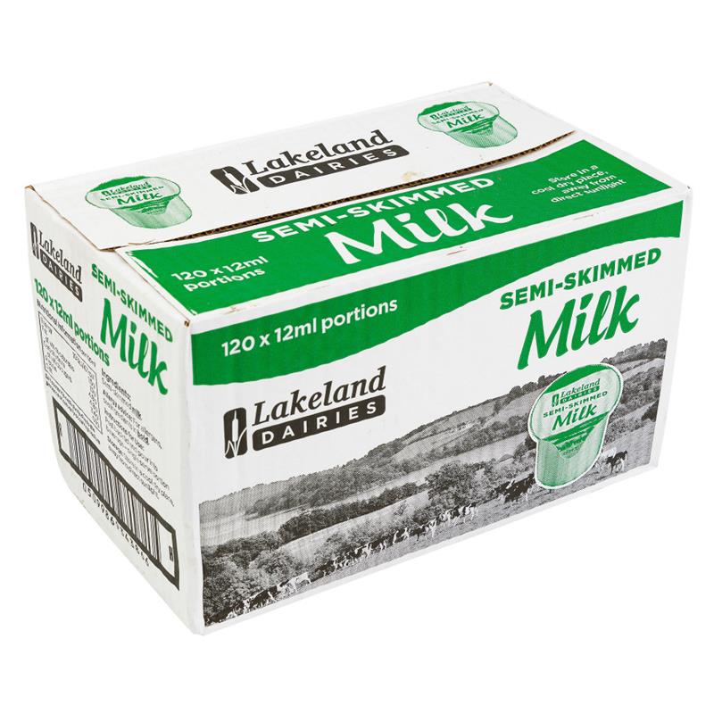 UHT Milk Portions 120 per box