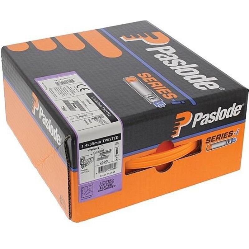 Paslode PPN Twist Nails 35mm x 3.4mm Box 2500