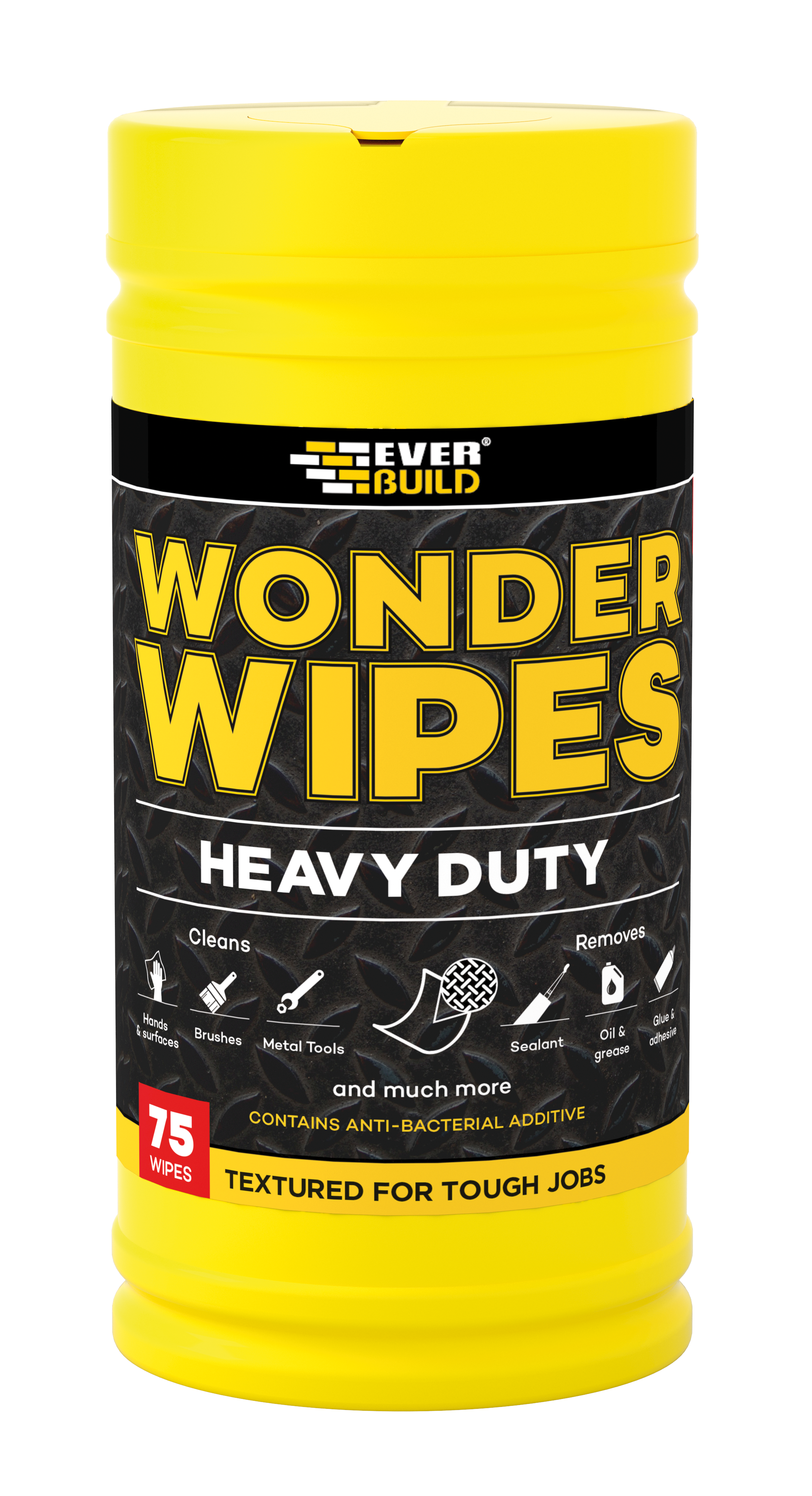 Heavy Duty Wonder Wipes Tub 75