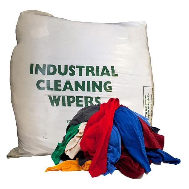 All Cotton; Coloured Cleaning Rag 10kg