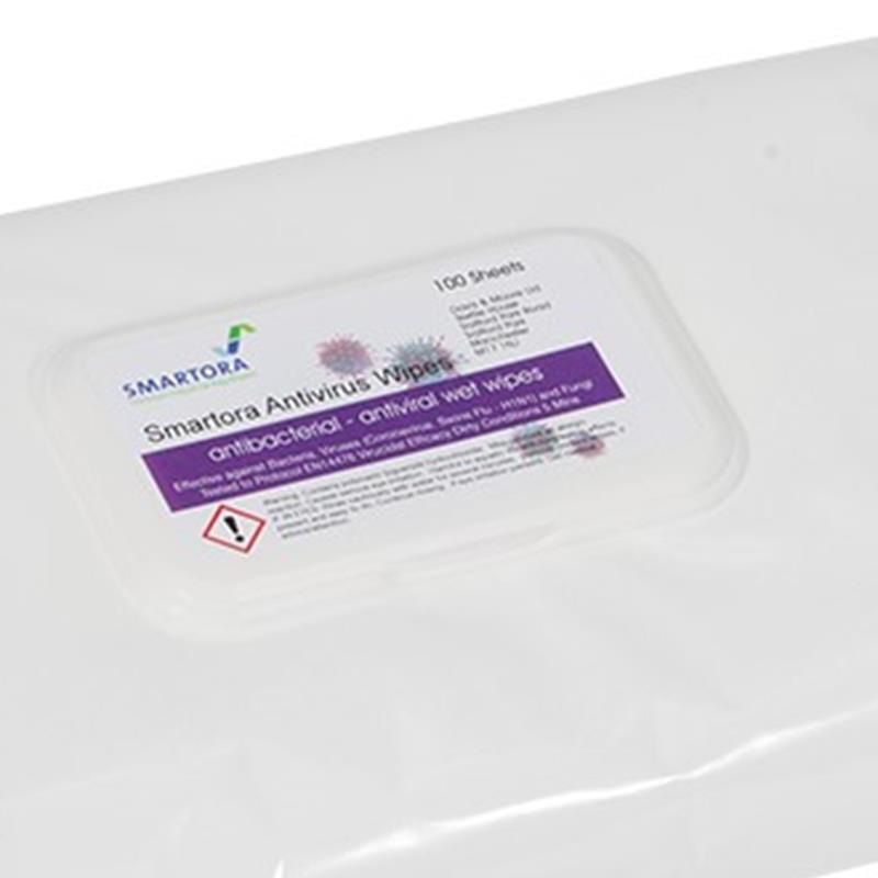 Smartora Anti-Virus Wipes; Pack 100