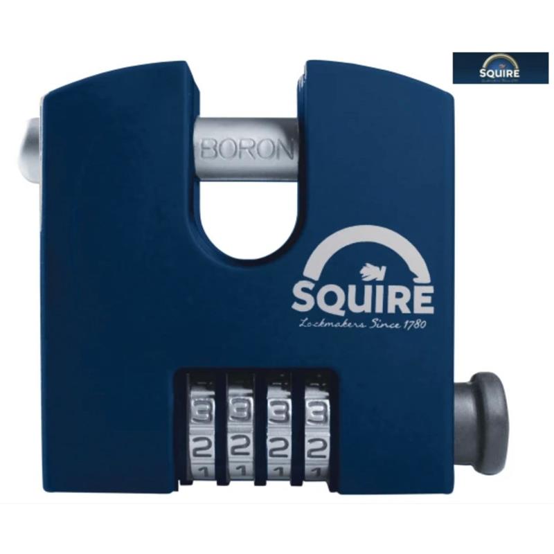 Squire SHCB65 Stronghold Re-codeable High Security Combination Padlock 4-Wheel